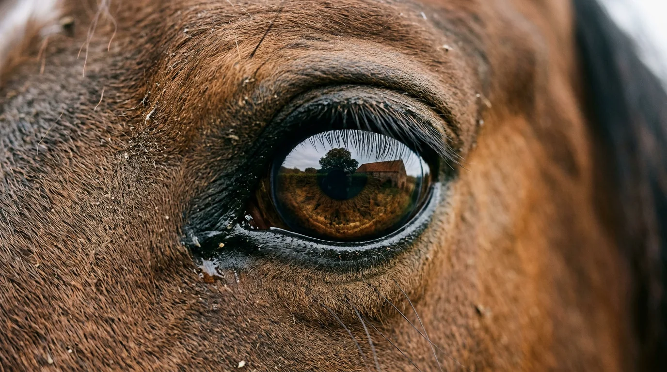 Un regard de cheval, Écurie Bertrand Bougault, Chalain-le-Comtal